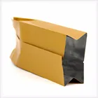 Coffee Bag Coffee Bag Gold Laminated Aluminum Foil Plastic Tea Coffee Bag With Side Gusset