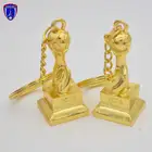 Saudi Arabia Custom Souvenir 3d trophy sports world cup keychain