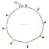 925 silver anklet with bells
