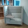 office furniture single sofa with table office pod