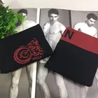 Seamless men underwear polyester spandex mens boxers 100% polyester mens boxers