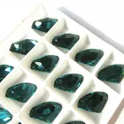 Beautiful color Blue Zircon flat back crystal rhinestones bulk