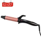 ENZO wholesale new design cheap salon ceramic coating electric flat iron 2 in 1 mini hair straightener and curler set