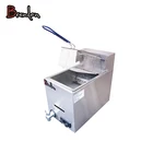 commercial lpg gas deep fryer machine