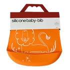 Easily Wipes Clean Cartoon Printing Waterproof Silicone Bibs Food Feeding Silicone Baby Bib For Kids