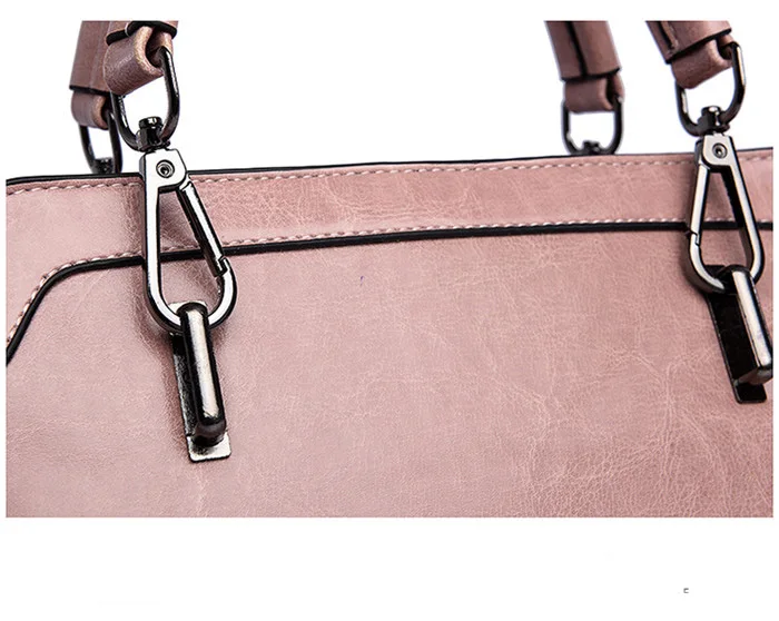 Fashion designer ladies tote shoulder bag pu leather women bag handbag