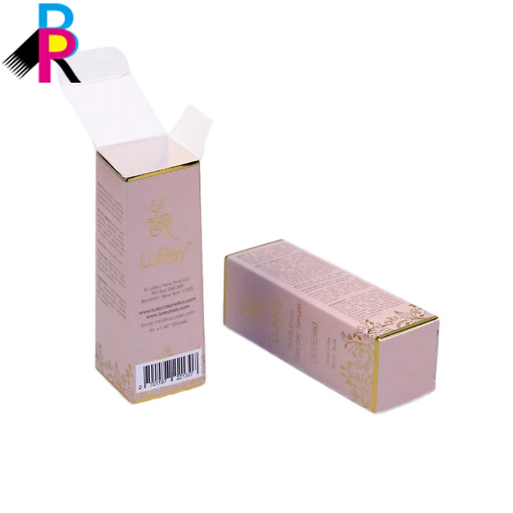 oem new design eyelash packaging friendly small cosmetic box