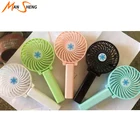 Mansheng fashion electric Hand Fan Portable Foldable Fan Mini USB Rechargeable Fan