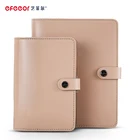 2018 New custom print notebook cheap hardcover books a5 pu leather notebooks cover from China