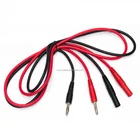 Bxon 18AWG 4mm Banana plug extension cable male to female 100cm