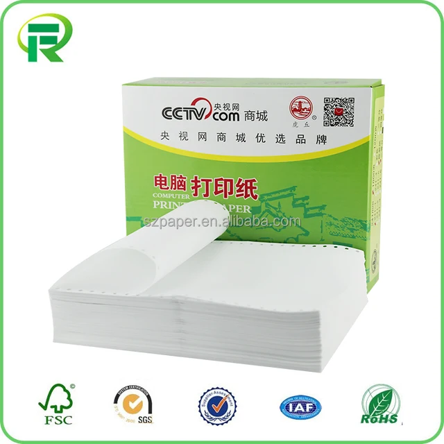 Professional 3-ply computer printing continous paper