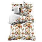 KOSMOS Bedding Cotton Bed Sheet Printed print duvet cover set