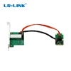 LR-LINK 2204PF-SFP Mini PCI-E fiber optical card Intel(R) I210 chip full and half size