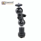 CAMVATE Photo Studio Accessories Mini Ball Head w/1/4" Screw Hot Shoe Mount Fr DSLR Tripod Camera DV LED Flash Light