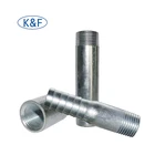 Carbon Steel Male Flexible Hose or King Nipple Fittings Connections