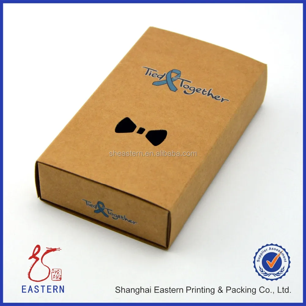custom paper bow tie gift boxes/packaging box for bow tie