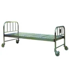 cheap medical equipment stainless steel furniture manual hospital bed
