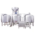 1000L/Day Turnkey Plant Micro Craft Beer Brewing Equipment / Beer Brewery Conical Fermenter Tank