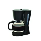 RoHS Electronic Coffee Hotel Maker Wholesale 900W Housing PP Food Grade 1.2L Mini Electronic Hotel Room Coffee Maker