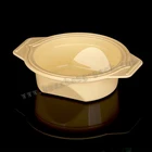 food grade small disposable plastic soup bowl with handle