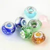 Alloy Core Glaze Glass Beads Fit Bracelets Bangles And Necklaces DIY Mixed Designs Glass Lampwork Beads