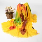 China factory cheap wholesale ladies fashion infinity printed cashmere wool scarf