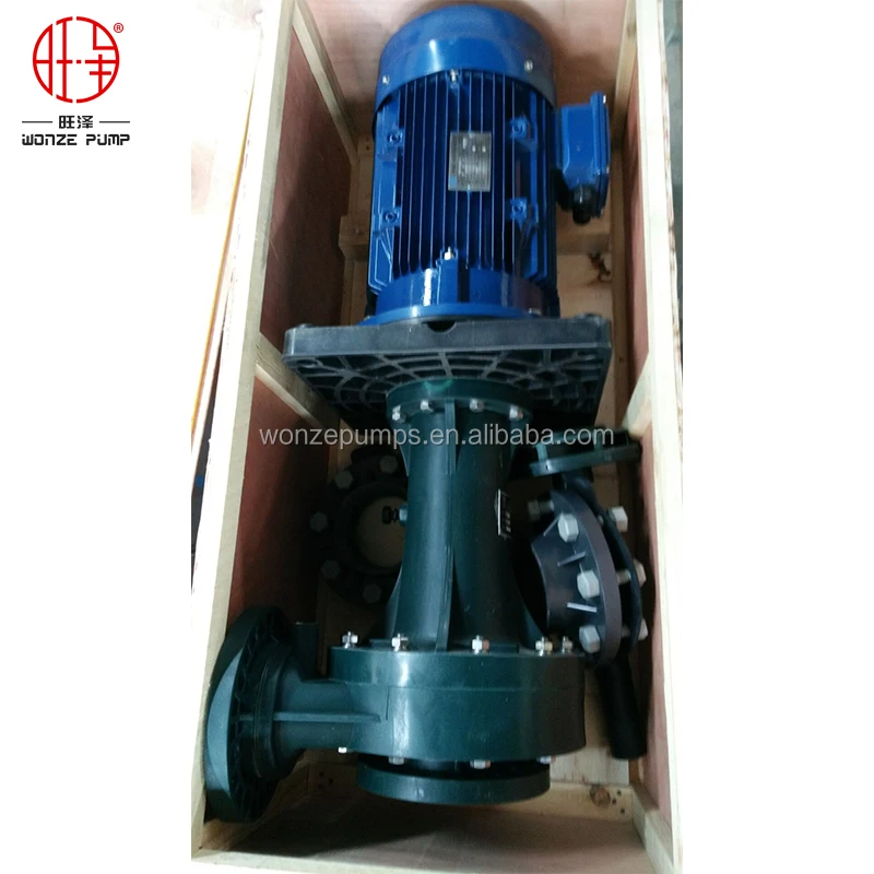 jkd vertical chemical resistant submersible sump pump acid