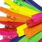 Zipper Plastic Plasticzippers Vislon Jacket Zipper Open End #5 Molded Plastic Medium Weight - Separating