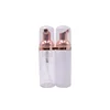 cosmetic package empty clear white 50ml rose gold liquid foam pump bottle gold for cleansing foam