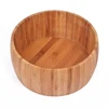 Good quality multifunctional practical natural bamboo bowl for fruit salad and nuts