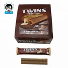 Twins Wafer Roll Chocolate Biscuits Crispy Chocolate Biscuits Stick Chocolate Candy Sweet