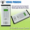 K6 gsm door intercom wireless intercom with access controller for villa ,house ,apartment gate opener