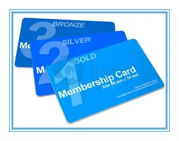 plastic membership card printing pvc cards