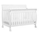 4-in-1 Convertible Crib, White crib protector baby,white crib baby