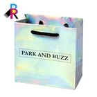 Art Paper Bag Handmade Glossy Art Paper Custom Packaging Paper Bag With Black Rope Handle