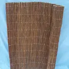 dark natural willow fencing for gardening for ugly chain link