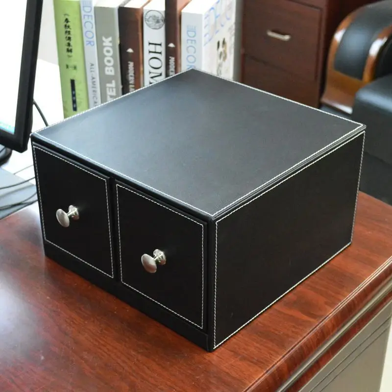 Corte storage bo / leather stationery bo /PU/PVC file bo