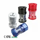 Portable Multifunction Universal Travel Adapter with US UK EU AUS Plugs All in One
