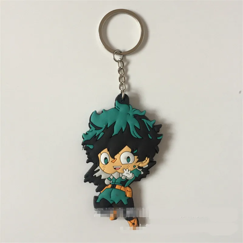 Anime My Hero Academia Figures Toys PVC Pendant Keychain Keyring Key Bag Pendants Dolls Kids Friends Gift  6-8cm (8)