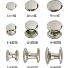 Metal Stainless Copper Steel Cap Studs Rivets For Garment Shoes