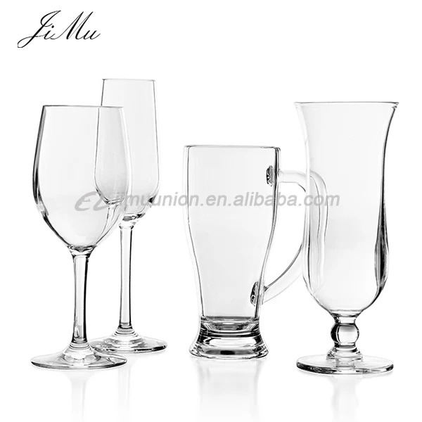 customized Logo Unbreakable Polycarbonate Wine drinking Plastic Glass cups