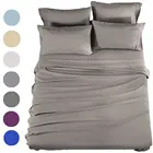 wrinkle free brushed microfiber bedding set
