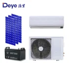 low price DC brushless motor off grid 100% solar powered 48V mini split air conditioner inverter