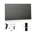 xy screen pet crystal alr projector screen black diamond fixed projection screen 16 9 hd for ust laser projector