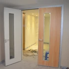 Mahogany Wood Door Solid Melamine Room Door Factory