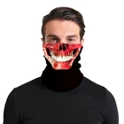 Multi Use Seamless Bandana Skull Head Scarf Tube Bandana