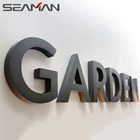Shop store or bar advertising led facelit and backlit letters sign and logo