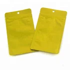Custom Printing Foil Mylar Resealable Ziplock Bag With Hang Hole