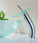 Tempered Glass Sink Tempered Glass Sink Clear Tempered Glass Art Basin Vessel Sink S63