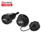 USB2.0 Connector waterproof Female USB Connector Plug